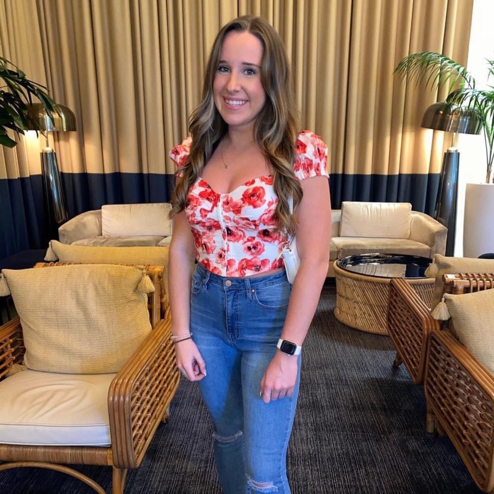 Flower Corset Top